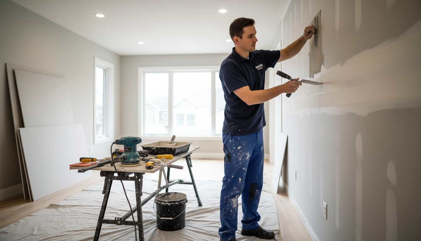 Professional drywall work